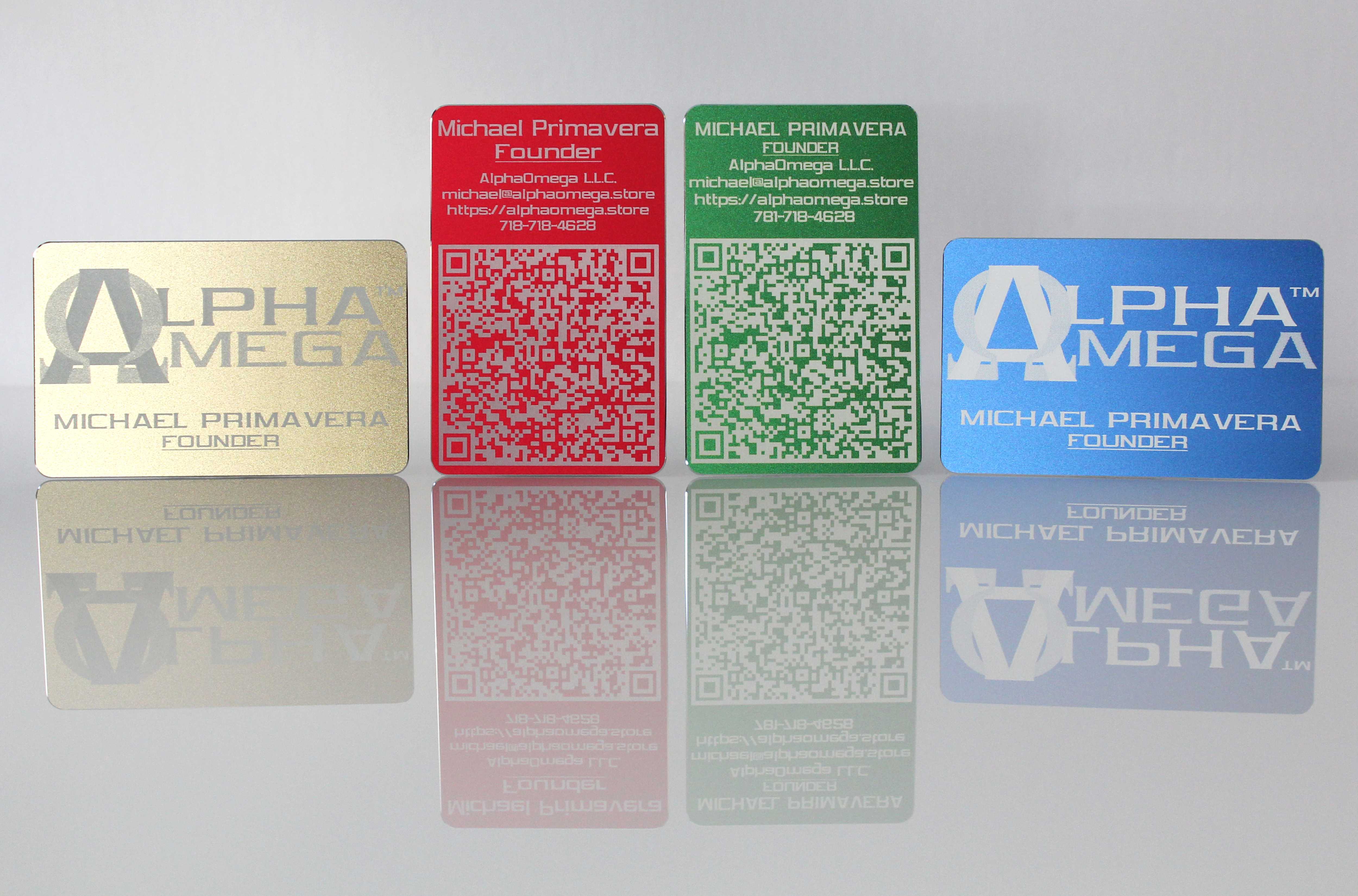 Π: Digital Contact Cards